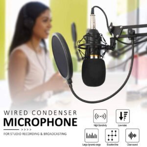 kit de Micrófono condensador BM-800